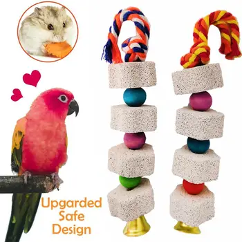 2PCS Pet Teeth Care Chew Toy Parrot Minerals Sticks Molar Toy Teeth Grinding Bite Toy Teether For Parrot Chinchilla Squirrel
2PCS Pet Teeth Care Chew Toy Parrot Minerals Sticks Molar Toy Teeth Grinding Bite Toy Teether For Parrot Chinchilla Squirrel