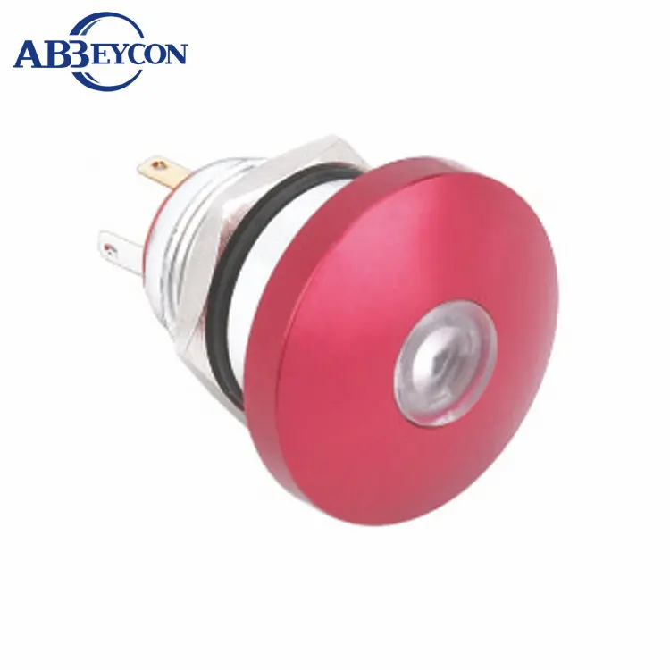 16181 16181 16mm 12V dot led illuminated solder terminal zinc alloy mushroom head button switch
16181 16181 16mm 12V dot led illuminated solder terminal zinc alloy mushroom head button switch
