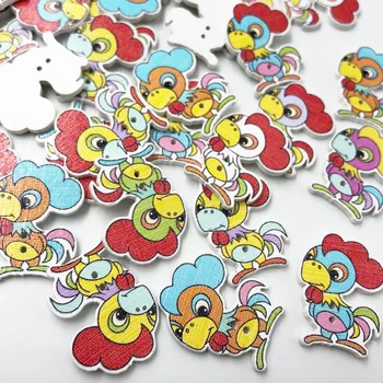100PCs Wooden Sewing Buttons Scrapbooking Cock shape 2 Holes 30X23mm Costura Botones Decorate WB570
100PCs Wooden Sewing Buttons Scrapbooking Cock shape 2 Holes 30X23mm Costura Botones Decorate WB570
