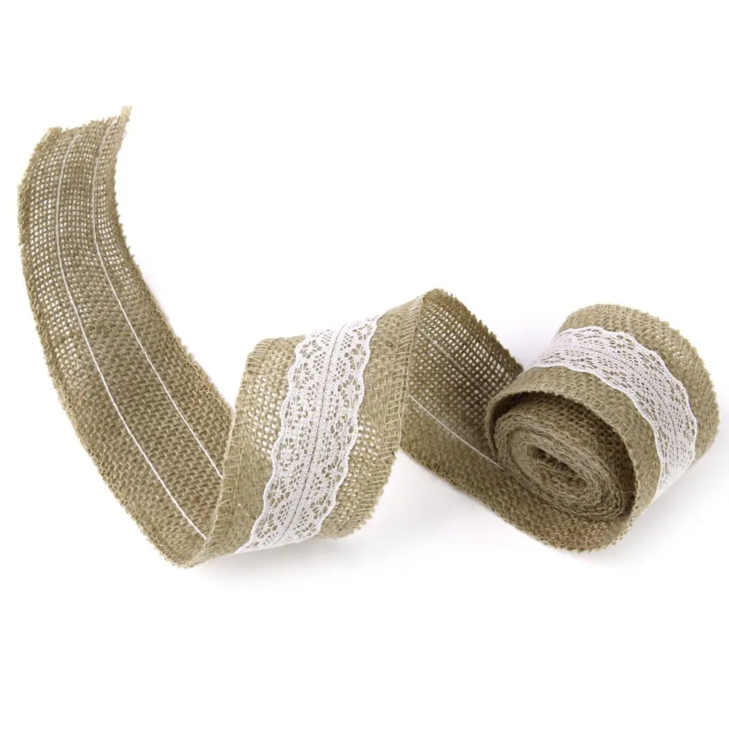 One Roll Rustic Jute Burlap Lace Roll Linen Jute Ribbon Natural Jute Fabric Ribbon Art Crafts Diy Hessian Craft Ribbon Band 2M C
One Roll Rustic Jute Burlap Lace Roll Linen Jute Ribbon Natural Jute Fabric Ribbon Art Crafts Diy Hessian Craft Ribbon Band 2M C