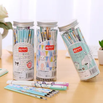 60pcs/box Neutral Ink Black 0.5mm Signature Gel Pen Refill with 2pcs Pen Set Stationery Office Student Writing School Supplies
60pcs/box Neutral Ink Black 0.5mm Signature Gel Pen Refill with 2pcs Pen Set Stationery Office Student Writing School Supplies