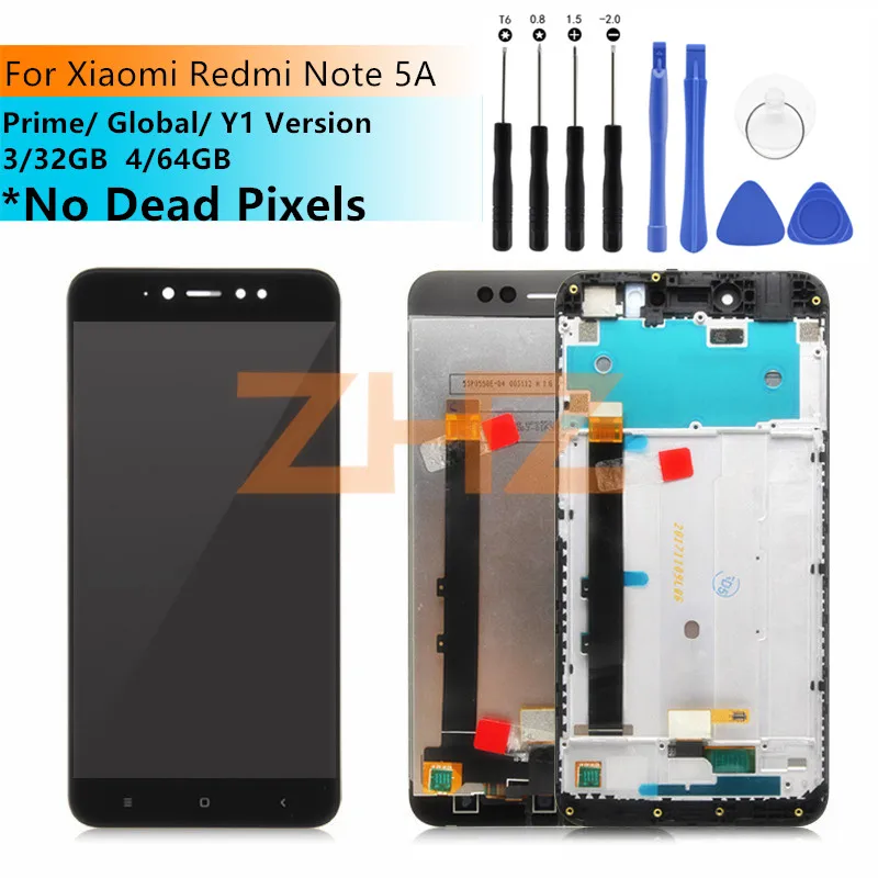 720x1280 IPS Display For XIAOMI Redmi Note 5A Prime LCD Touch Screen With Frame for Redmi Note 5A Global/ redmi Y1 3GB 4GB 5.5
720x1280 IPS Display For XIAOMI Redmi Note 5A Prime LCD Touch Screen With Frame for Redmi Note 5A Global/ redmi Y1 3GB 4GB 5.5
