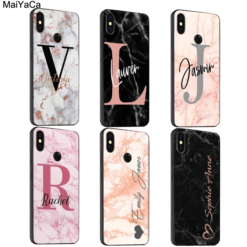MaiYaCa PERSONALIZED CUSTOM MARBLE INITIAL NAME Case For Xiaomi Redmi S2 6 6A 6pro 4X Note 5 Pro 5A 7 Mi 8 9 6X A2 Max 2 3 F1
MaiYaCa PERSONALIZED CUSTOM MARBLE INITIAL NAME Case For Xiaomi Redmi S2 6 6A 6pro 4X Note 5 Pro 5A 7 Mi 8 9 6X A2 Max 2 3 F1