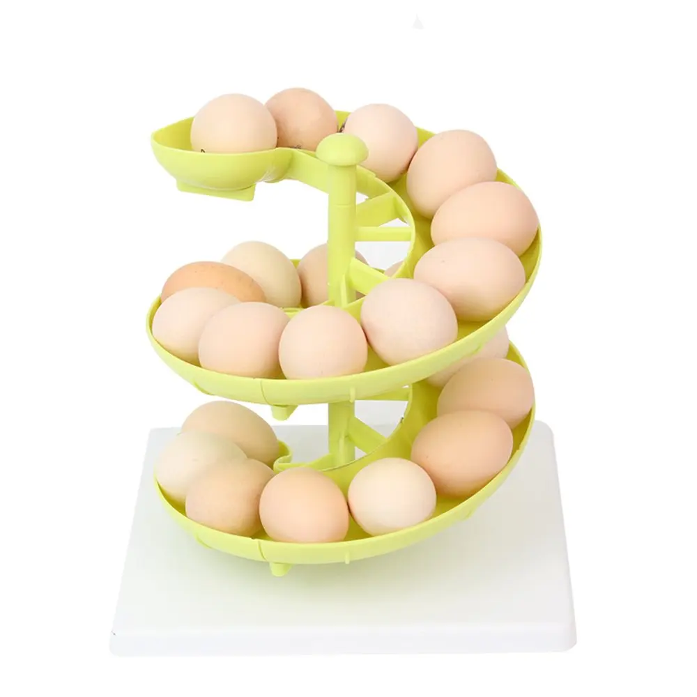 MyLifeUNIT Green Spiral Egg Storage Rack DIY Egg Dispenser Holder Creative Kitchen storage supplies
MyLifeUNIT Green Spiral Egg Storage Rack DIY Egg Dispenser Holder Creative Kitchen storage supplies