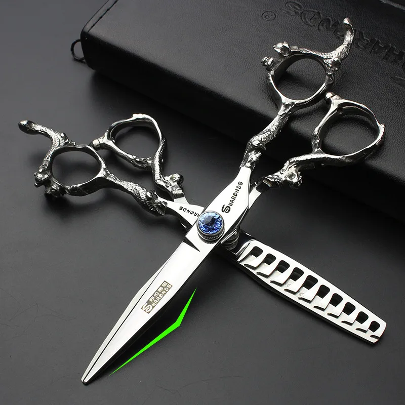 6-inch professional hairdressing scissors set Japanese VG10 steel hair stylist special hair styling fish bone scissors set
6-inch professional hairdressing scissors set Japanese VG10 steel hair stylist special hair styling fish bone scissors set