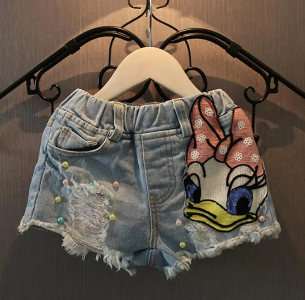 2018 Summer fashion children Cartoon hole girl denim shorts 100% cotton pants for girls kids casual jeans shorts 2-6 years
2018 Summer fashion children Cartoon hole girl denim shorts 100% cotton pants for girls kids casual jeans shorts 2-6 years
