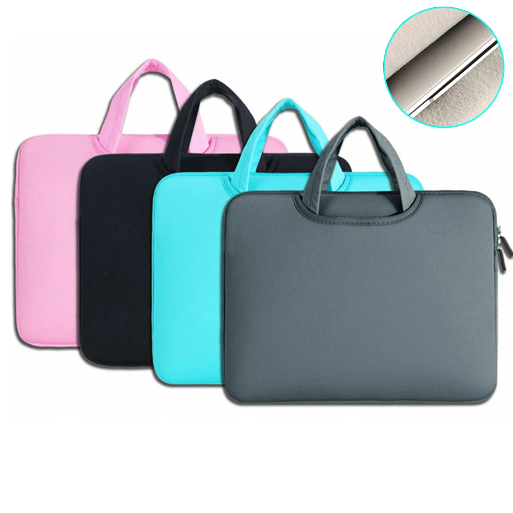 1PC Universal Shockproof Notebook Pouch Laptop Bag Sleeve Case Cover Handbag For MacBook Air Pro HP Dell Lenovo 11 13 14 15 inch
1PC Universal Shockproof Notebook Pouch Laptop Bag Sleeve Case Cover Handbag For MacBook Air Pro HP Dell Lenovo 11 13 14 15 inch