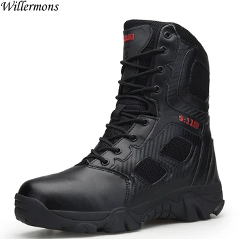 Plus Size Outdoor Breathable Men's Army Desert Combat Ankle Boots Men Military Tactical Boots Safety Shoes
Plus Size Outdoor Breathable Men's Army Desert Combat Ankle Boots Men Military Tactical Boots Safety Shoes