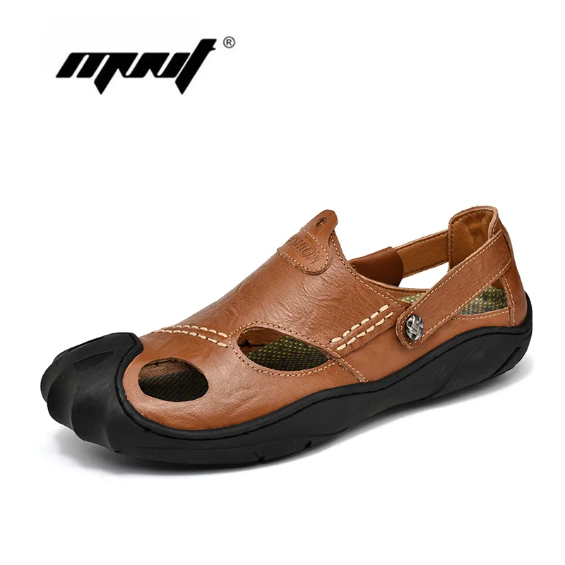Genuine Leather Men Shoes Sandals Breathable Retro Style Non-slip Outdoor Beach Sandals Beach Summer Shoes Men Dropshipping
Genuine Leather Men Shoes Sandals Breathable Retro Style Non-slip Outdoor Beach Sandals Beach Summer Shoes Men Dropshipping