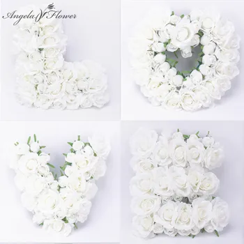1set LOVE silk rose flower wall DIY wedding party wedding car room Christmas decor road lead artificial flower arch wall 7colors
1set LOVE silk rose flower wall DIY wedding party wedding car room Christmas decor road lead artificial flower arch wall 7colors