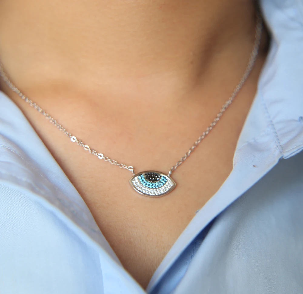 promotion 2017 summer Evil eye Fashion Pave Sparking AAA cubic zirconia CZ women ladies fashion jewelry gold color necklace
promotion 2017 summer Evil eye Fashion Pave Sparking AAA cubic zirconia CZ women ladies fashion jewelry gold color necklace