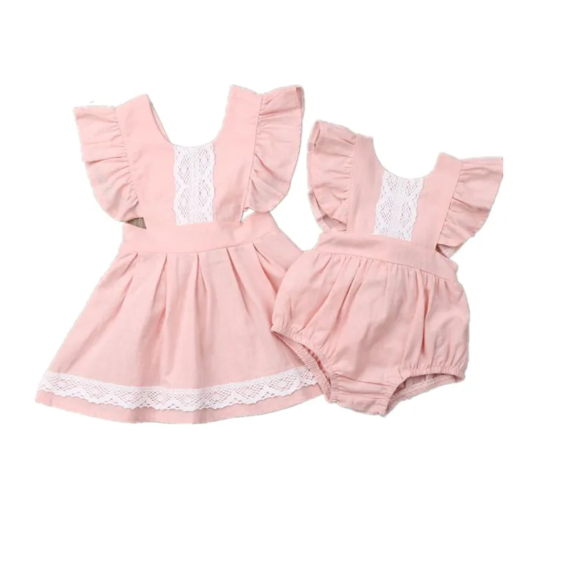 Sister Matching Clothes Cute Summer Sister Match Sister Girl Sleeveless Lace Dress Romper Outfits Clothes
Sister Matching Clothes Cute Summer Sister Match Sister Girl Sleeveless Lace Dress Romper Outfits Clothes