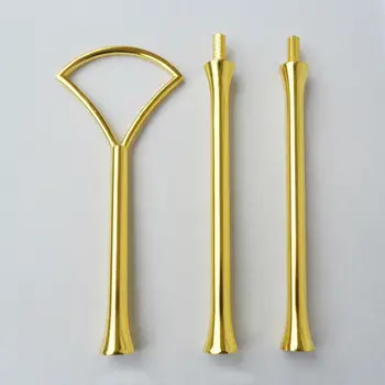 fan style 3-tier gold silver cake stand fittings /metal cake stand handles (FREE SHIPPING) 260 sets/ bag.
fan style 3-tier gold silver cake stand fittings /metal cake stand handles (FREE SHIPPING) 260 sets/ bag.