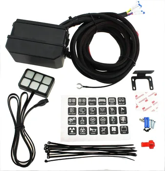 DC 12V Switch Relay Control panel with Wiring Kit universal for car boat truck SUV and RV
DC 12V Switch Relay Control panel with Wiring Kit universal for car boat truck SUV and RV
