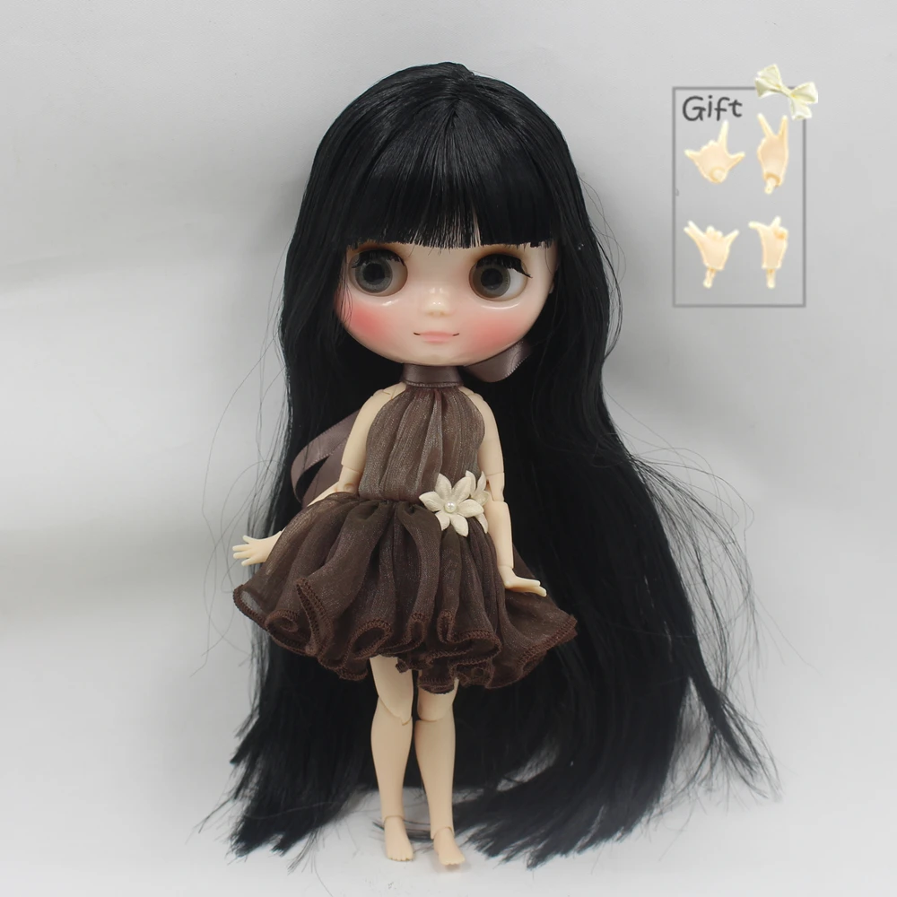 Fortune Days Nude Factory Middie Blyth doll Series No.210BL9601 Black hair with bangs Transparent skin Neo
Fortune Days Nude Factory Middie Blyth doll Series No.210BL9601 Black hair with bangs Transparent skin Neo