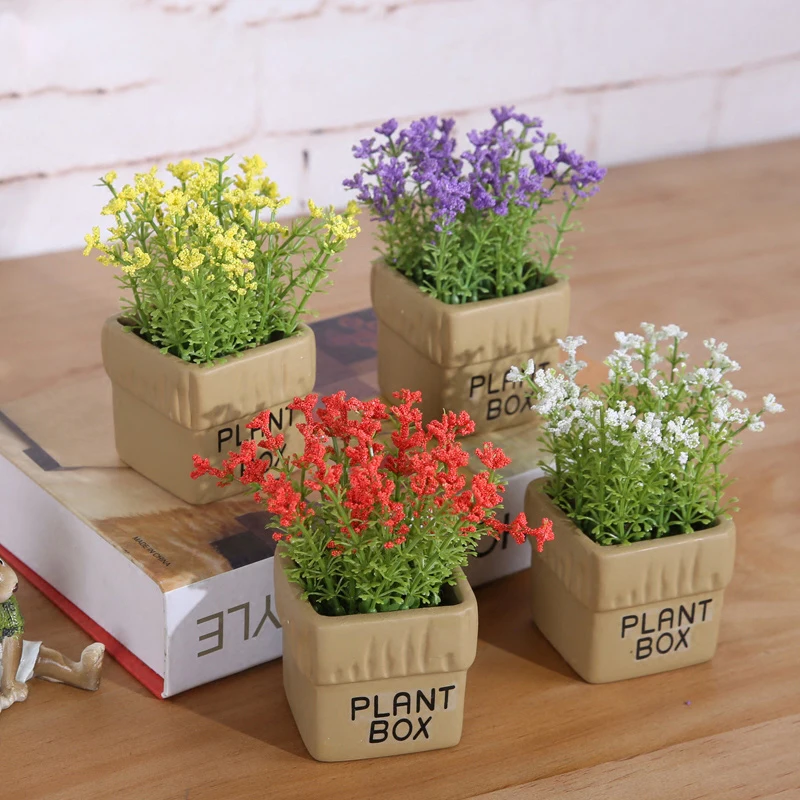 yumai Gypsophila Mini Bonsai Plants Artificial Decor with Pot Baby Breath Flower for Home Wedding Table Decoration Accessories
yumai Gypsophila Mini Bonsai Plants Artificial Decor with Pot Baby Breath Flower for Home Wedding Table Decoration Accessories