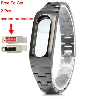 Replacement Stainless Steel Strap For Xiaomi Mi Band 2 Watchband for mi band 2 Wearable Accessories Wrist belt for Miband 2
Replacement Stainless Steel Strap For Xiaomi Mi Band 2 Watchband for mi band 2 Wearable Accessories Wrist belt for Miband 2