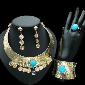 Yulaili Factory High Quality Gold Filled Cubic Zircon Party Costume Round Design Women Copper Four Jewelry Sets
Yulaili Factory High Quality Gold Filled Cubic Zircon Party Costume Round Design Women Copper Four Jewelry Sets
