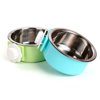 Pet Dog Supplies Stainless Steel Food Water Bowl Food Container for Crates Cages Dog Hanging Food Water with Bolt Holder for Dog
Pet Dog Supplies Stainless Steel Food Water Bowl Food Container for Crates Cages Dog Hanging Food Water with Bolt Holder for Dog