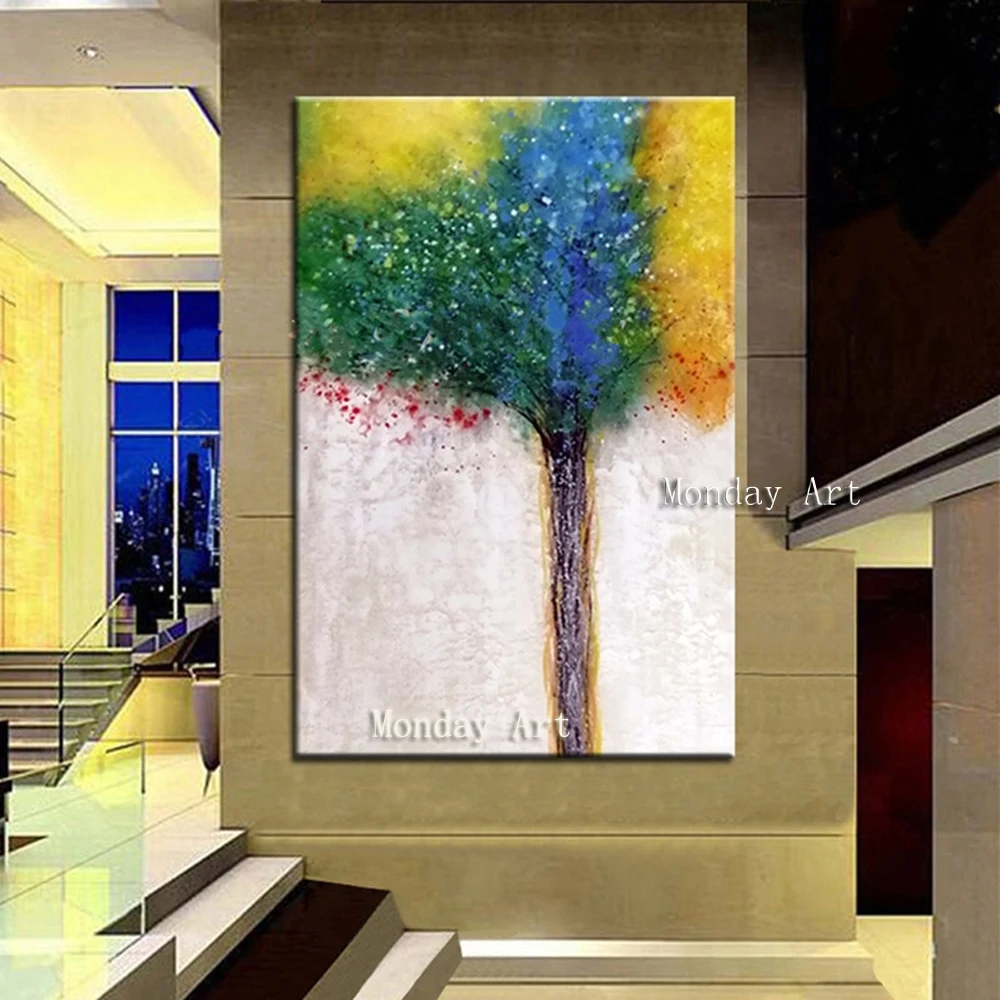 Handpainted-Abstract-Landscape-Oil-Paintings-on-Canvas-Large-Handmade-Colorful-Tree-Painting-Modern-Home-Decor-Wall (1)