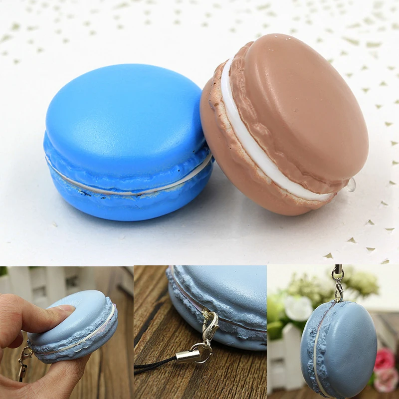 LNRRABC Random Color 1pc Cute Key Chain Straps Cell Phone Macaron Dessert Soft Squishy Car Keychain Jewelry Bag Charm Gift
LNRRABC Random Color 1pc Cute Key Chain Straps Cell Phone Macaron Dessert Soft Squishy Car Keychain Jewelry Bag Charm Gift