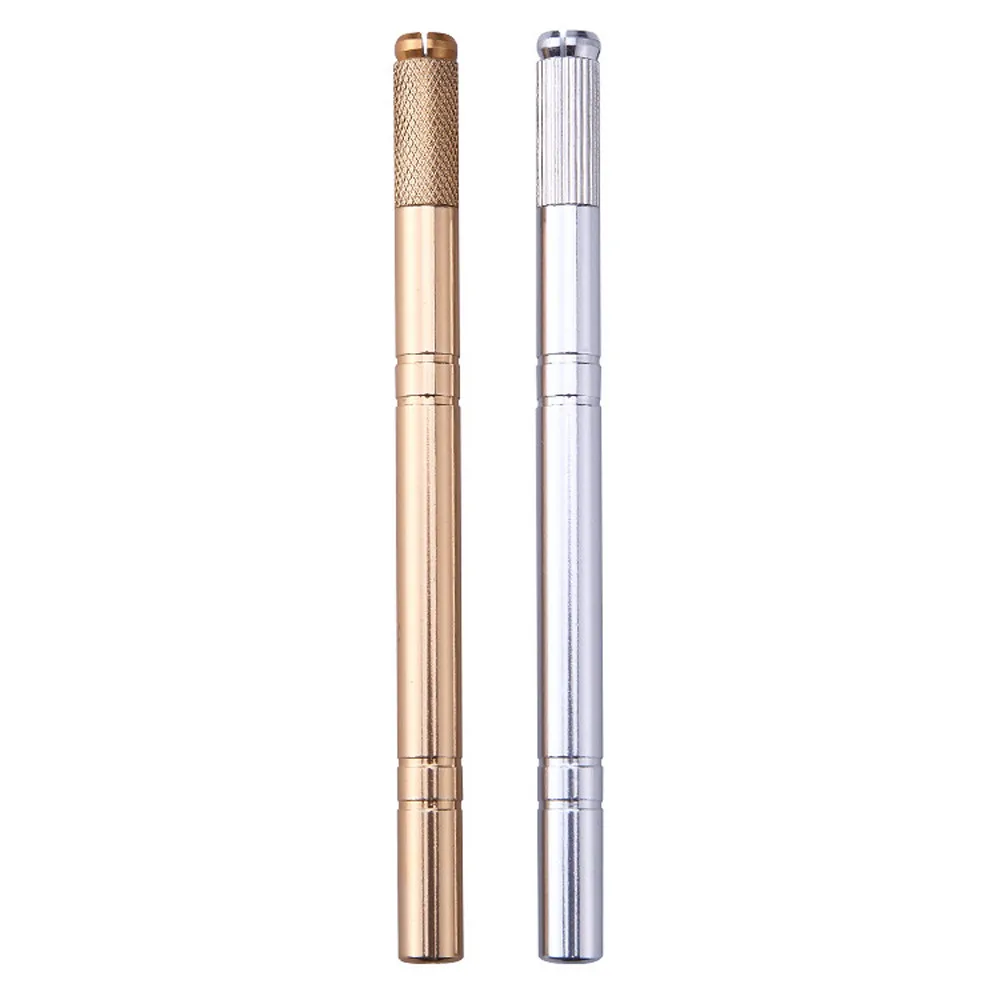 Gold Silver Microblading Pen Tattoo Machine Permanent Makeup Eyebrow Tattoo Manual Pen Stainless Steel Tattoo accesories Quality
Gold Silver Microblading Pen Tattoo Machine Permanent Makeup Eyebrow Tattoo Manual Pen Stainless Steel Tattoo accesories Quality