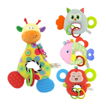 1Pcs Newborn Infant Baby Soft Plush Toy Lovely Teether Rattle Teething Toys Infant Training Toothbrush and Teether Animal
1Pcs Newborn Infant Baby Soft Plush Toy Lovely Teether Rattle Teething Toys Infant Training Toothbrush and Teether Animal