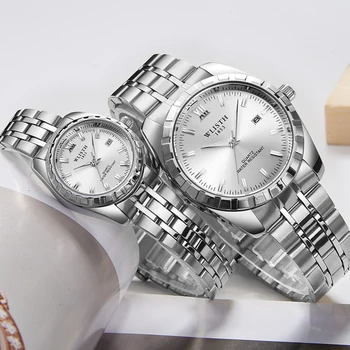 Fashion Women Watches Men Watch Luxury Gold Couple Watch Lover Sweet Waterproof Stainless Steel Clock relogio masculino reloj
Fashion Women Watches Men Watch Luxury Gold Couple Watch Lover Sweet Waterproof Stainless Steel Clock relogio masculino reloj