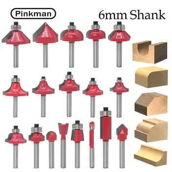 1pcs 6mm Shank Milling Cutter Wood Router Bit Straight End Mill Trimmer Cleaning Flush Trim Corner Round Cove Box Bits Tools
1pcs 6mm Shank Milling Cutter Wood Router Bit Straight End Mill Trimmer Cleaning Flush Trim Corner Round Cove Box Bits Tools