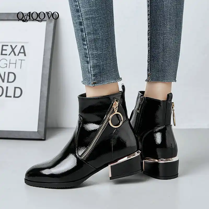 comfortable low heel boots