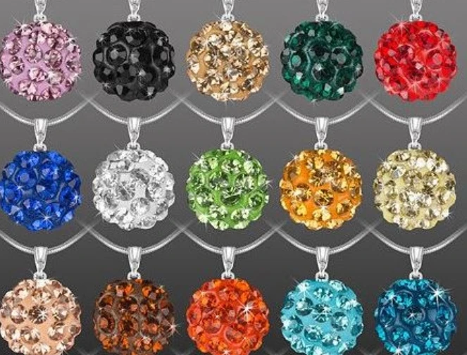 10mm 10pcs/lot rhinestone micro pave disco ball bead silver plated cystal necklace 16 inch Snake pendants Chains u4732
10mm 10pcs/lot rhinestone micro pave disco ball bead silver plated cystal necklace 16 inch Snake pendants Chains u4732