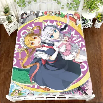 Miss Kobayashi's Dragon Maid Kanna Kamui Tohru Anime Bed sheet Throw Blanket Bedding Coverlet Cosplay Gifts Otaku
Miss Kobayashi's Dragon Maid Kanna Kamui Tohru Anime Bed sheet Throw Blanket Bedding Coverlet Cosplay Gifts Otaku