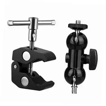 Articulating Friction Magic Arm With Ballhead 360 degree 1/4"screw + Large Super
Articulating Friction Magic Arm With Ballhead 360 degree 1/4"screw + Large Super