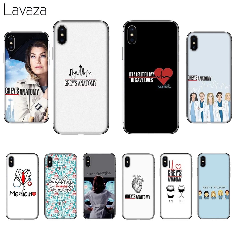 Lavaza Greys Anatomy Soft Silicone Case Cover for Apple iPhone 6 6S 7 8 Plus 5 5S SE X XS 11 Pro MAX XR
Lavaza Greys Anatomy Soft Silicone Case Cover for Apple iPhone 6 6S 7 8 Plus 5 5S SE X XS 11 Pro MAX XR