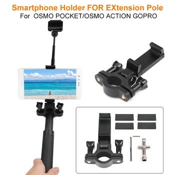 Smartphone Bracket Holder For Selfie Sticker Extension Pole Rod for OSMO POCKET /ACTION GOPRO Sports Cameras Accessories
Smartphone Bracket Holder For Selfie Sticker Extension Pole Rod for OSMO POCKET /ACTION GOPRO Sports Cameras Accessories