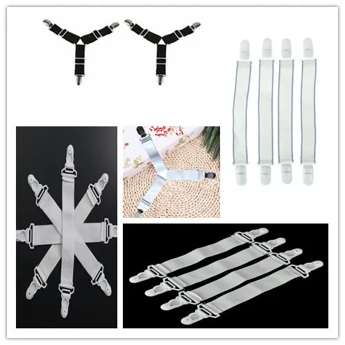 2/4 Pcs White/black Bed Sheet Mattress Cover Blankets Grippers Clip Holder Fasteners Elastic Set
2/4 Pcs White/black Bed Sheet Mattress Cover Blankets Grippers Clip Holder Fasteners Elastic Set