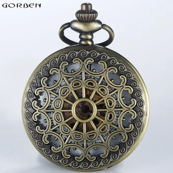 Antique Pocket Watches Hollow Mechanical Hand Wind Pocket Watch 2 Sides Open Retro Skeleton Mens Watches Fob Chain Necklace
Antique Pocket Watches Hollow Mechanical Hand Wind Pocket Watch 2 Sides Open Retro Skeleton Mens Watches Fob Chain Necklace
