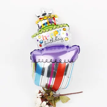 18inch Birthday Cake Foil Balloons 50pcs for Baby Shower Birthday Party Supplies Ballon Kids Love Gift Toys Air Globos Wholesale
18inch Birthday Cake Foil Balloons 50pcs for Baby Shower Birthday Party Supplies Ballon Kids Love Gift Toys Air Globos Wholesale