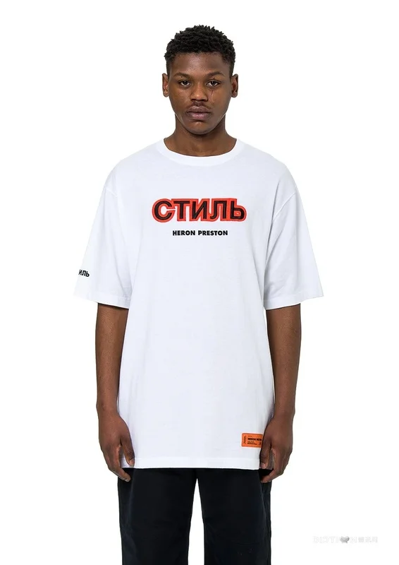19SS Heron Preston T Shirt Men Women 1:1 Hight Quality embroidery Heron Preston Top Tees Streetwear Hip Hop kanye west tee
19SS Heron Preston T Shirt Men Women 1:1 Hight Quality embroidery Heron Preston Top Tees Streetwear Hip Hop kanye west tee
