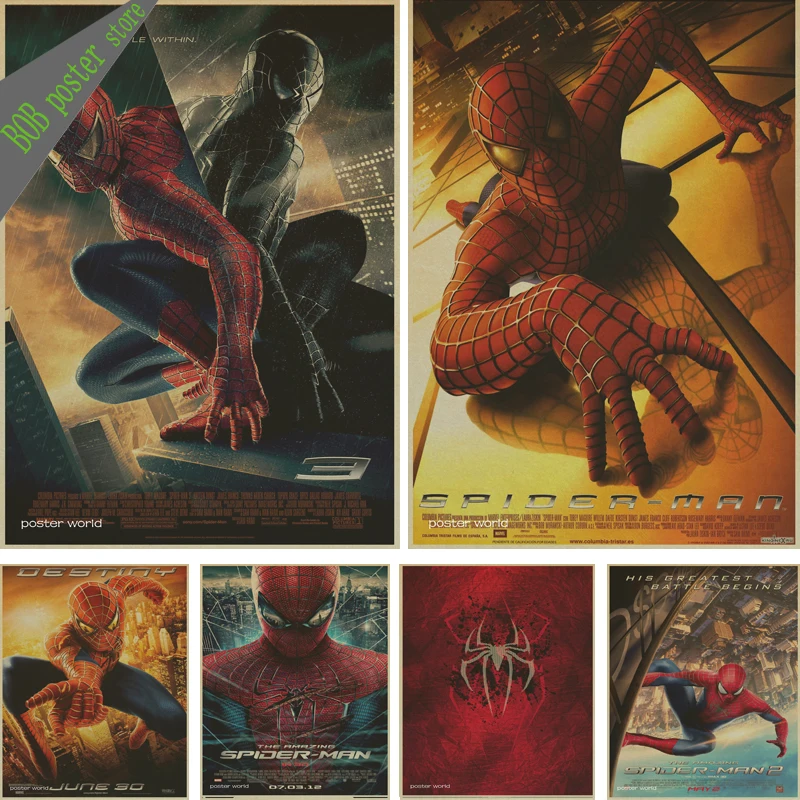 spider man super heros wall stickers for kids room decorations vintage movie poster home decals art posters
spider man super heros wall stickers for kids room decorations vintage movie poster home decals art posters