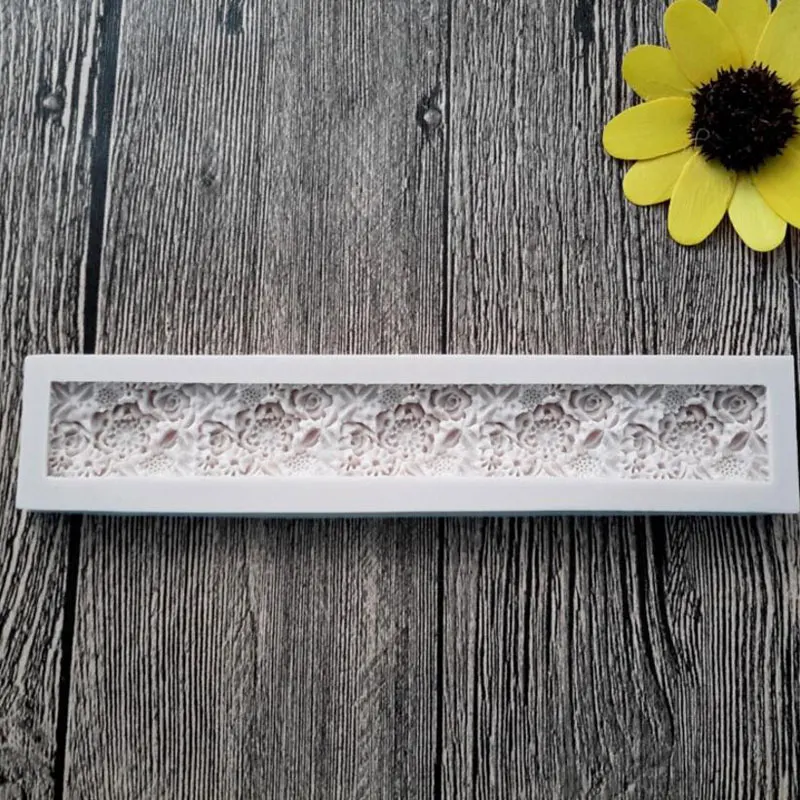Flower Lace Silicone Mold Fondant Mould Cake Decorating Tools Chocolate Gumpaste Molds, Sugarcraft, Kitchen Gadgets
Flower Lace Silicone Mold Fondant Mould Cake Decorating Tools Chocolate Gumpaste Molds, Sugarcraft, Kitchen Gadgets