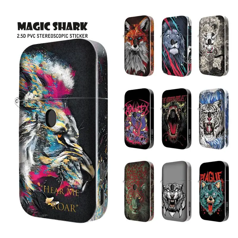 Magic Shark Cool Fashion Leopard Fox Tiger Lion Wolf PVC Case Sticker Skin Cover Warp Film for Aurora Play 001-010
Magic Shark Cool Fashion Leopard Fox Tiger Lion Wolf PVC Case Sticker Skin Cover Warp Film for Aurora Play 001-010