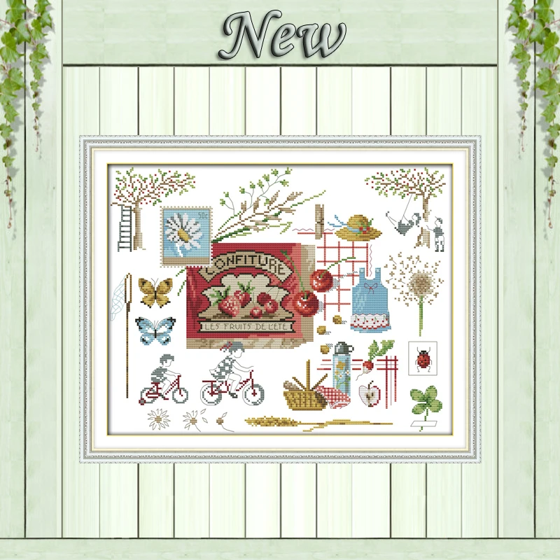 Grow strawberries fruits painting pattern print on canvas DMC 14CT 11CT DIY Cross Stitch chinese Needlework Embroidery Sets kits
Grow strawberries fruits painting pattern print on canvas DMC 14CT 11CT DIY Cross Stitch chinese Needlework Embroidery Sets kits