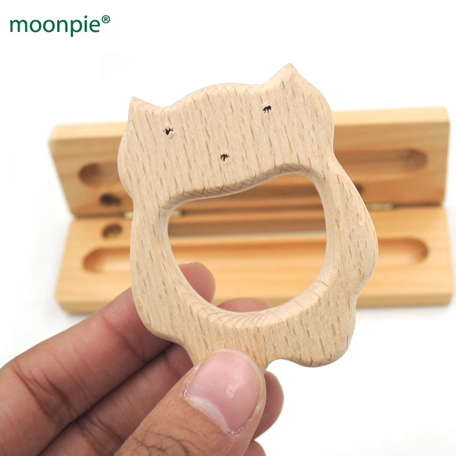 Прорезыватель зубов деревянный для детей 10 шт. EA273|baby teether|baby wooden teetherbaby teether wood |