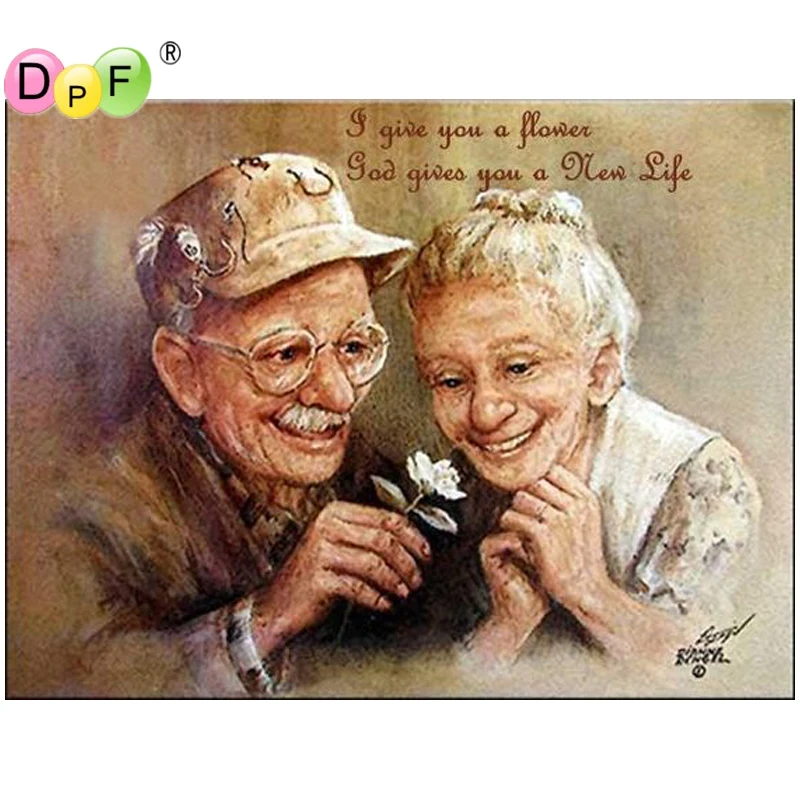 DPF rhinestone diamond embroidery Old couple diamond painting cros stitch mosaic kit full square home decor needlework crafts
DPF rhinestone diamond embroidery Old couple diamond painting cros stitch mosaic kit full square home decor needlework crafts
