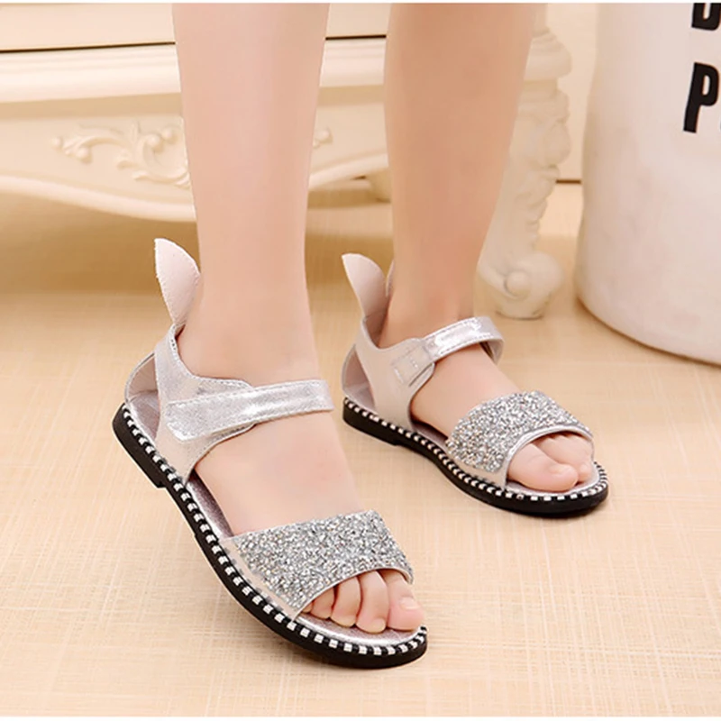 Kids Sandals for Girls Summer Shoes 2019 Children Bling Rinestone Soft Bottom Rabbit Ear Sandals for Girls Dress Shoes
Kids Sandals for Girls Summer Shoes 2019 Children Bling Rinestone Soft Bottom Rabbit Ear Sandals for Girls Dress Shoes