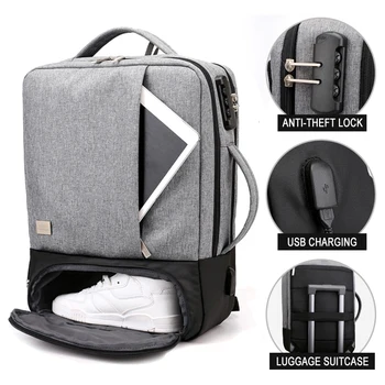 Anti Theft Backpack Laptop Bag Men Women 15.6 Inch Notebook Business Backpacks Bags Male Men's USB Charge Travel Large Bagpack
Anti Theft Backpack Laptop Bag Men Women 15.6 Inch Notebook Business Backpacks Bags Male Men's USB Charge Travel Large Bagpack