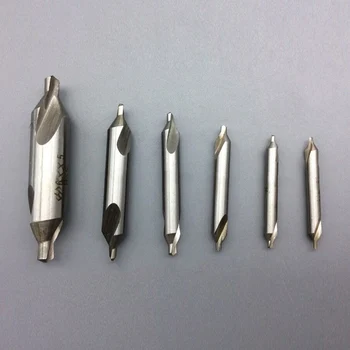 HSS High Speed Steel Center Drill Bits Set 6pcs Precision Combined Countersink Kit 60 Degree Angle 1.0mm 1.5mm 2mm 2.5mm 3mm 5mm
HSS High Speed Steel Center Drill Bits Set 6pcs Precision Combined Countersink Kit 60 Degree Angle 1.0mm 1.5mm 2mm 2.5mm 3mm 5mm