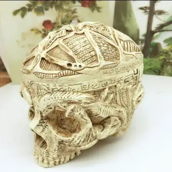Fashion skeleton carved ashtray storage tank flower head mannequin pot accessories teaching model Halloween Christmas Gifts A543
Fashion skeleton carved ashtray storage tank flower head mannequin pot accessories teaching model Halloween Christmas Gifts A543