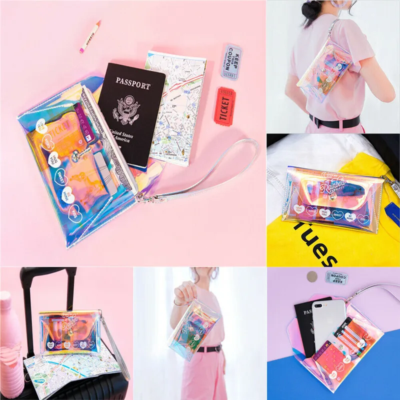 2019 New Women Leisure Travel PVC Cash Credit handbag Wallet Purse Holder Document Bag
2019 New Women Leisure Travel PVC Cash Credit handbag Wallet Purse Holder Document Bag